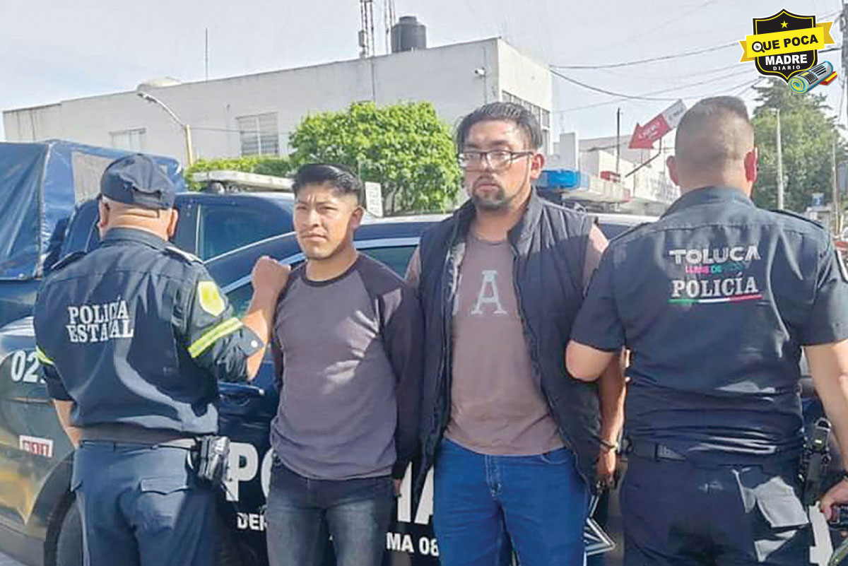 Eran policías y rateros… ya están detenidos