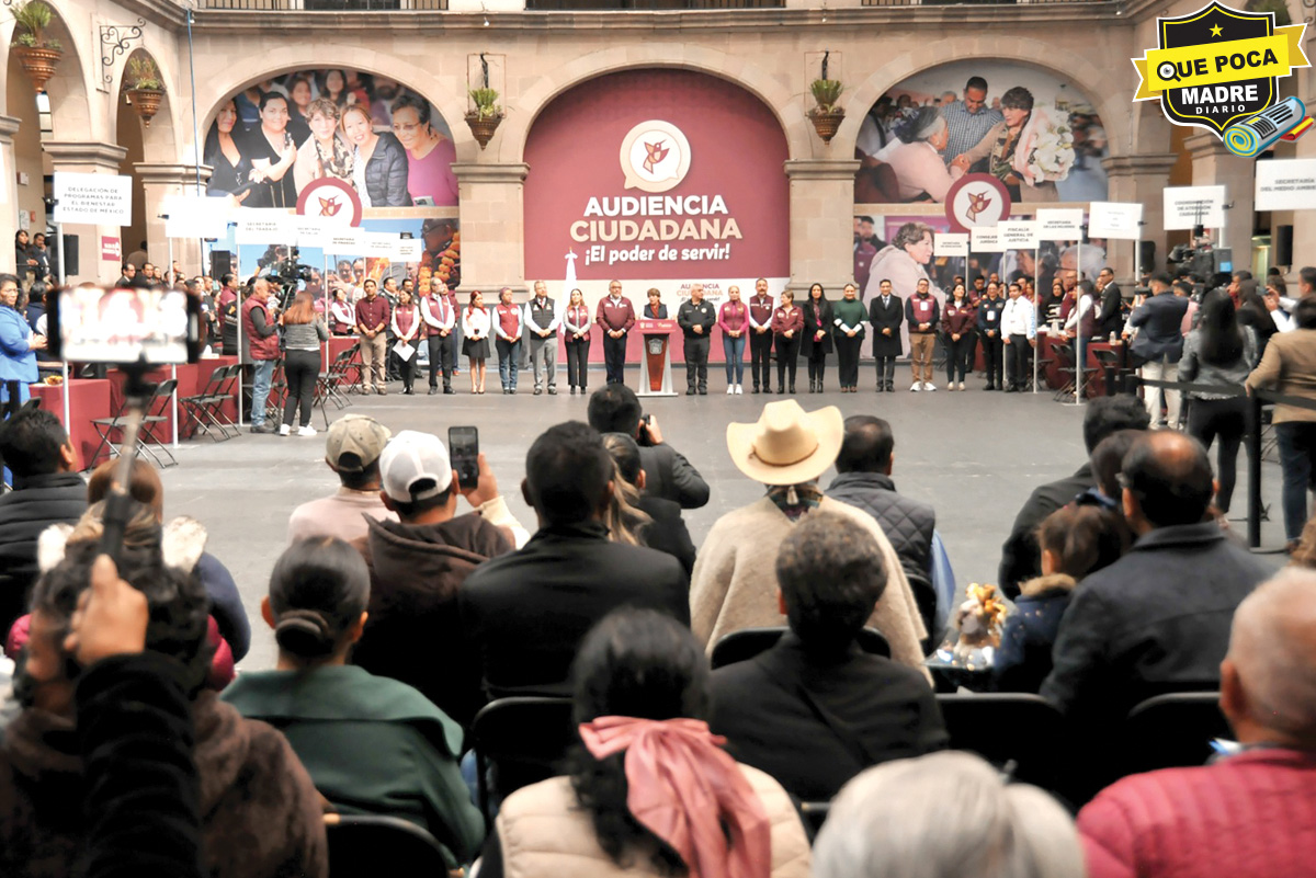 Un éxito la Tercera Audiencia Ciudadana, dice la Gober del Edoméx; se atendieron a más de mil mexiquenses