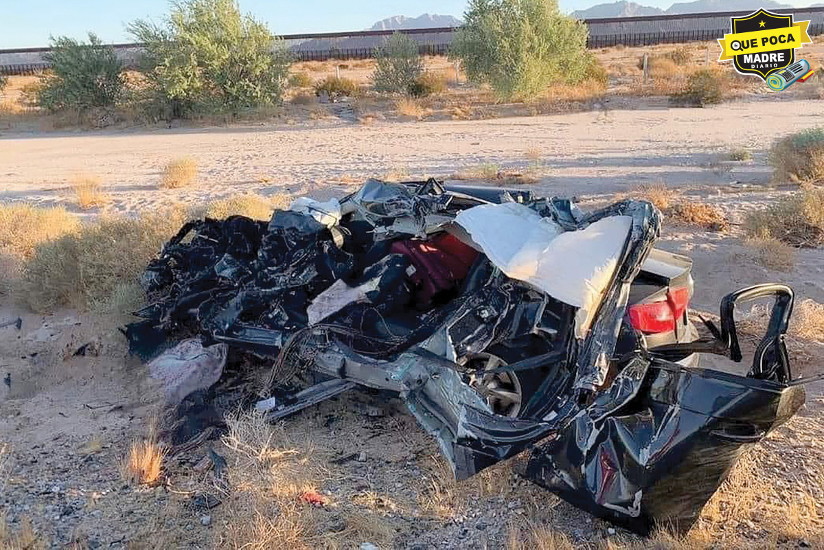 ¡BACHE DE LA MUERTE! Familia pierde la vida tras intentar esquivar un socavón en Sonora