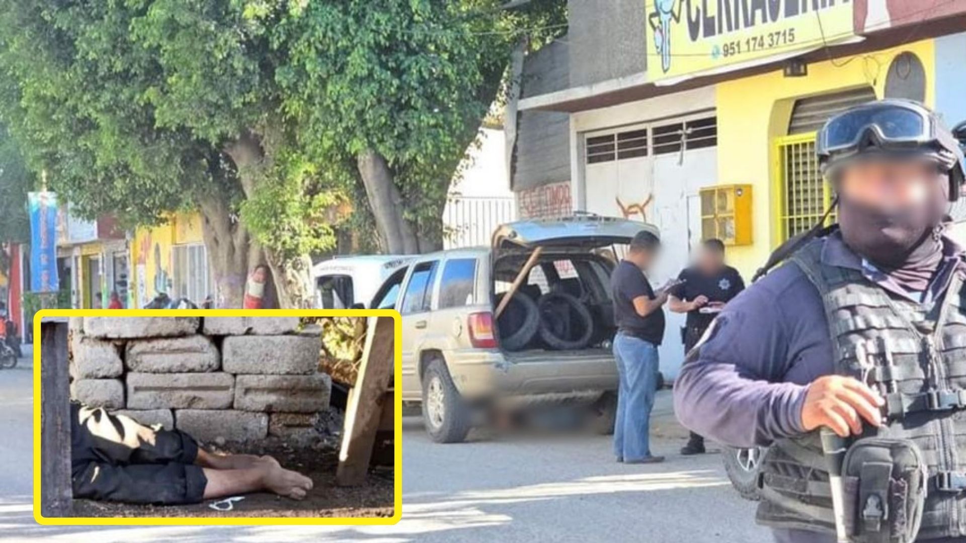 ¡ASESINAN A SUJETO EN TALLER DE TALACHAS EN OAXACA!