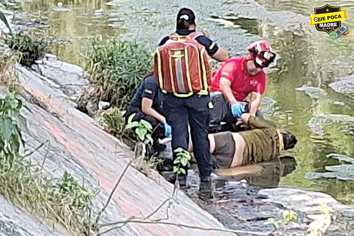 LO ASALTAN Y LO AVIENTAN A UN RÍO; Muere en un hospital de Monterrey