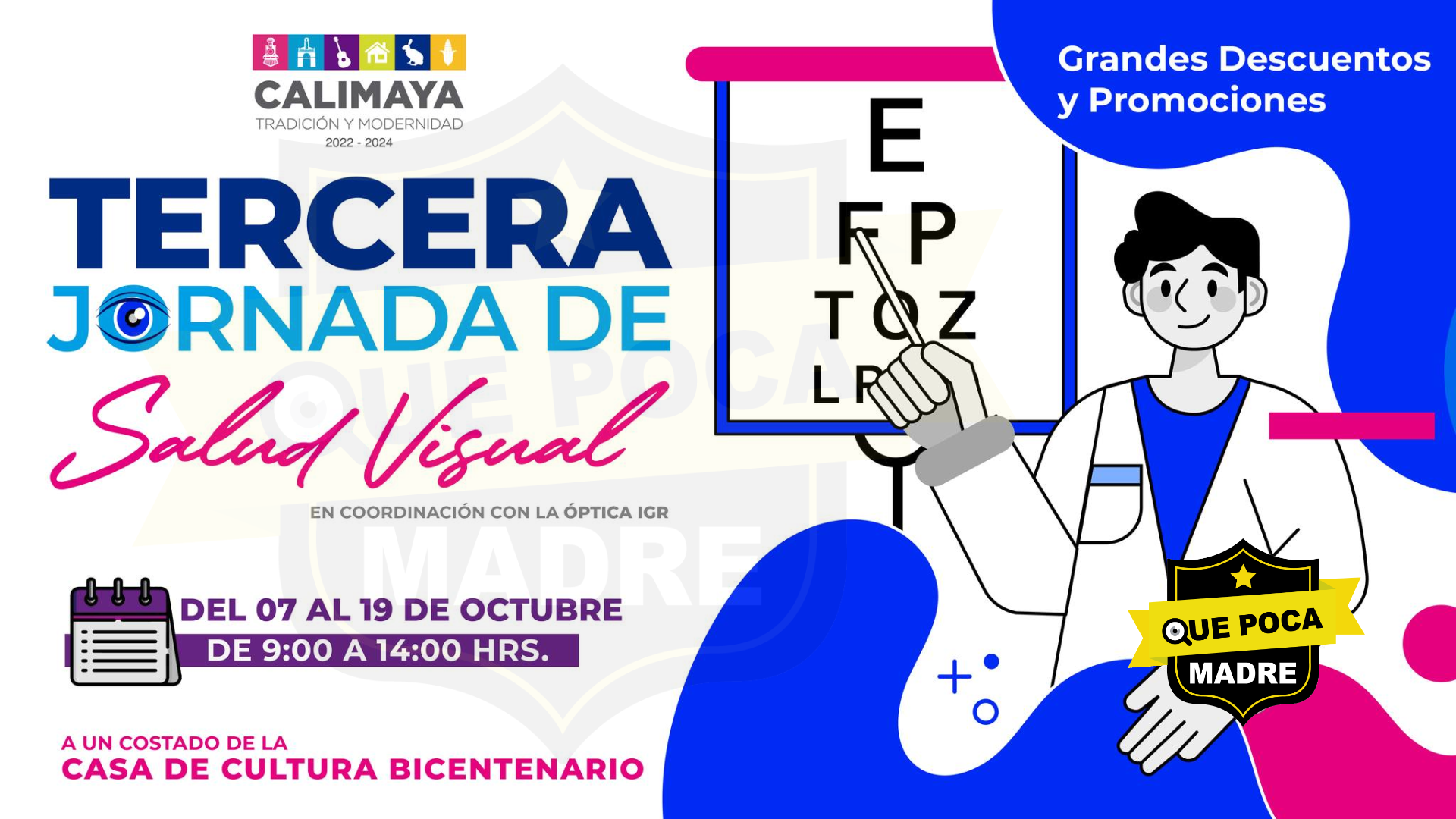 ÉCHALE UN OJITO A ESTO‼️👀 JORNADA DE SALUD VISUAL EN #Calimaya, #Edomex 🥼🔍🚨