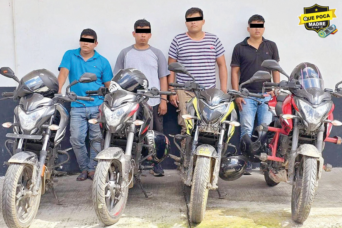 “Nenis” emprenden nuevo negocio en Tapachula y se ponen a robar en sus motocicletas