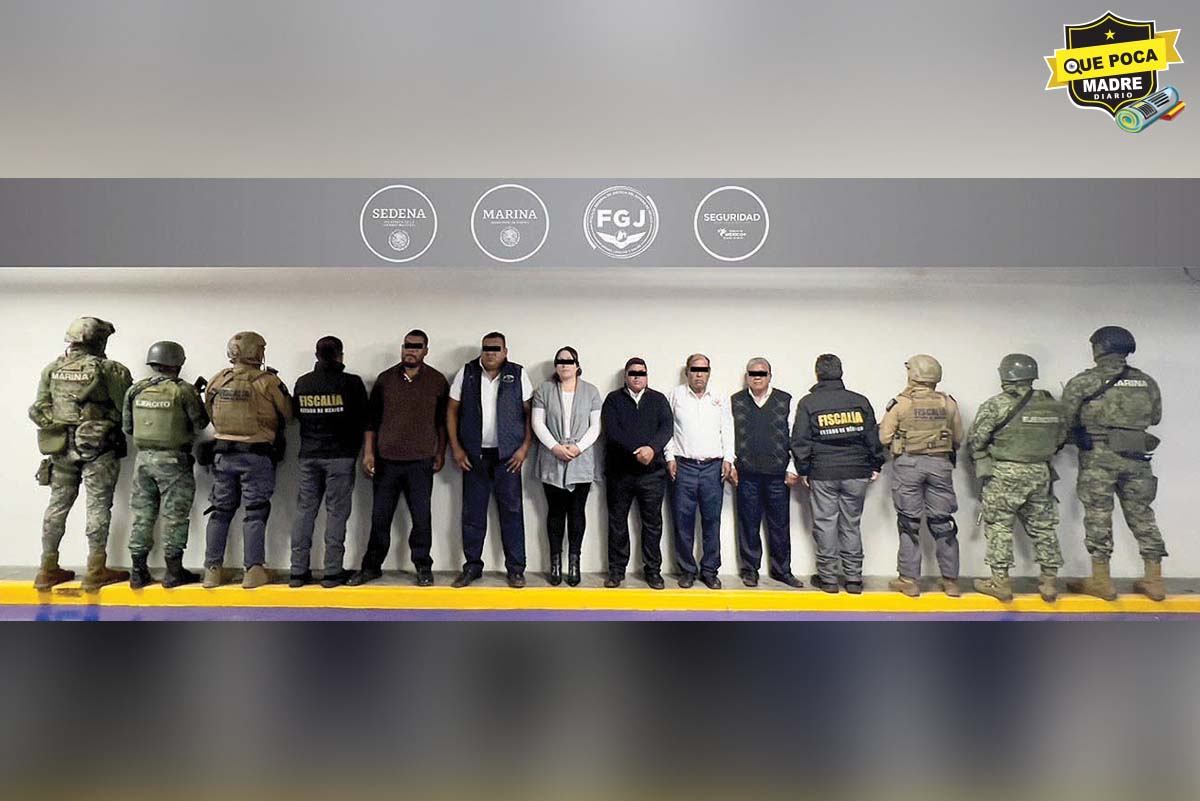 ¡Taxistas mafiosos! Six de presuntos “halcones” cayeron en Acambay