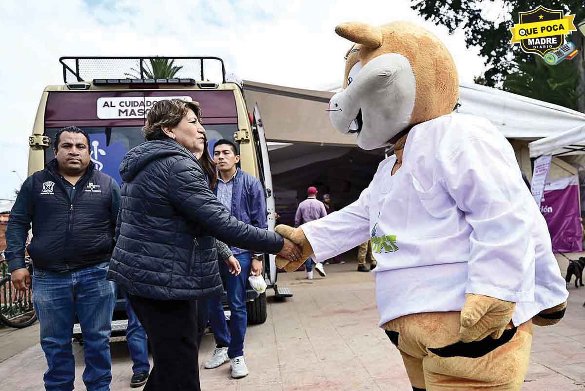 Edoméx es pionero en bienestar animal: Delfina Gómez