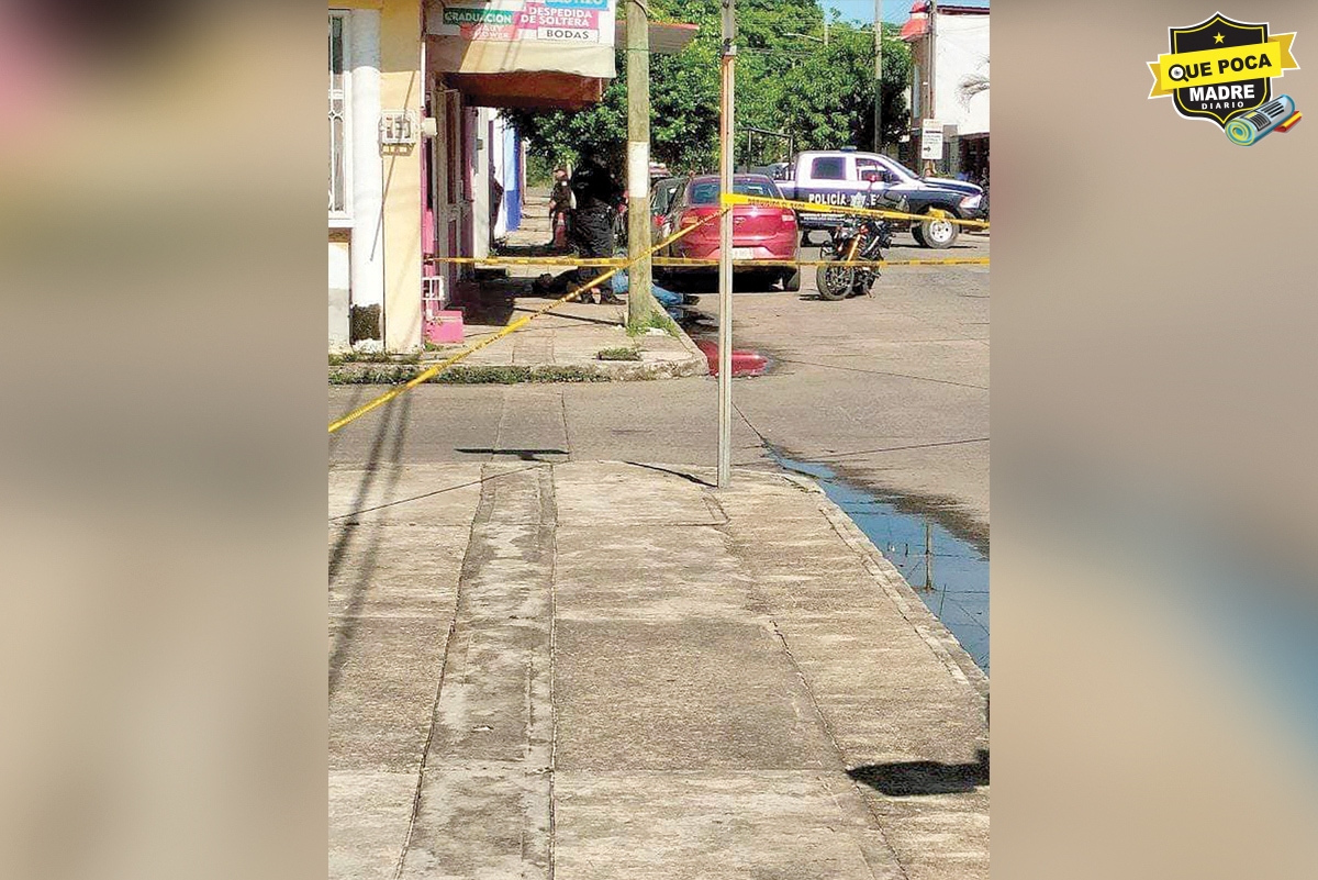 ASESINAN A OTRA PERSONA EN VILLAHERMOSA; AL PARECER ERA ELEMENTO DE LA FISCALÍA DEL ESTADO