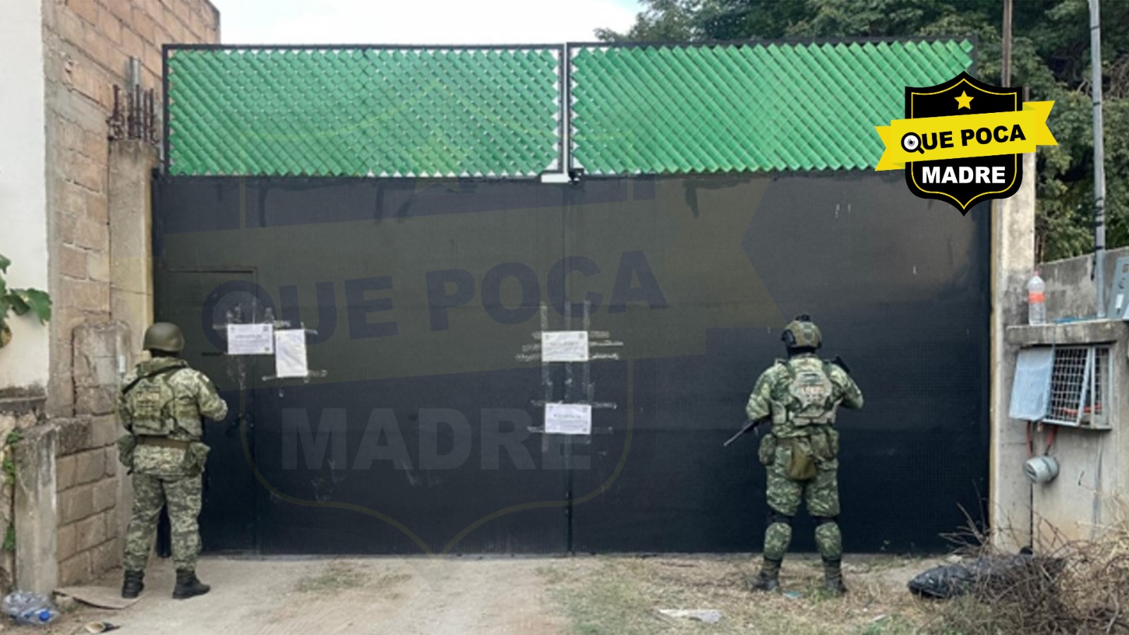 ¡CATEO DEJA ARSENAL DE ARMAS, AUTOS Y DROGA CONFISCADO !