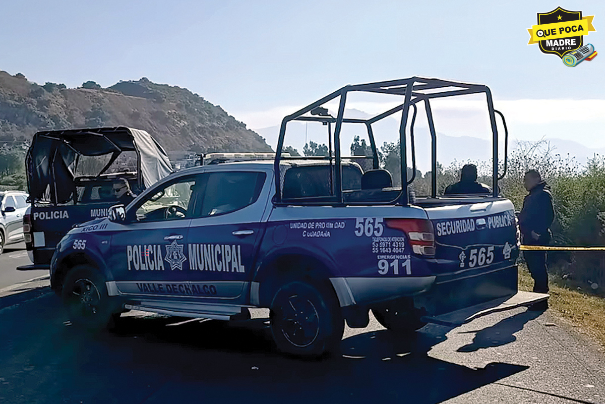 ¡LO DEJAN EMBOLSADO! Encuentran cuerpo en el paraje de Valle De Chalco.