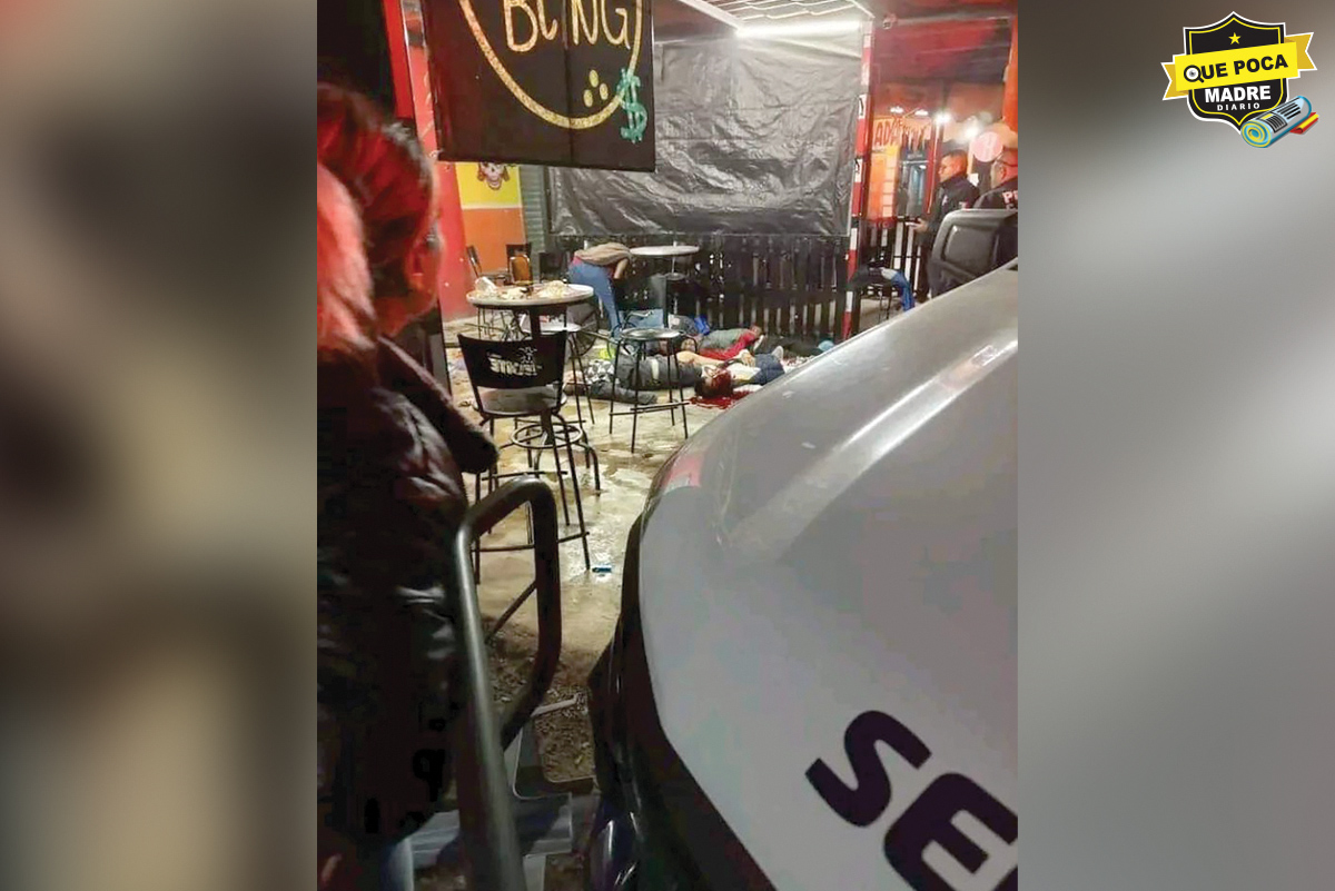 MÉXICO REGISTRA OTRA MASACRE EN UN BAR, AHORA FUE EN EL EDOMÉX