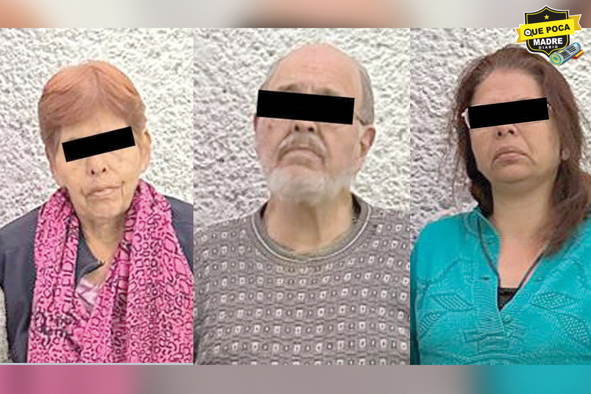 ¡Viejos mañosos! Capturan a usurpadores de identidad con fines de robo a bancos en la CDMX