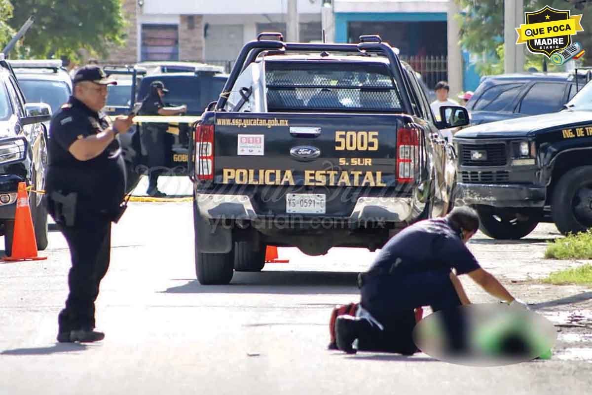 Mujer policía ultima a su atacante en Mérida, Yucatán