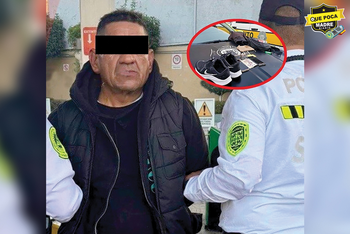 Rata roba hasta dejar descalza a su víctima