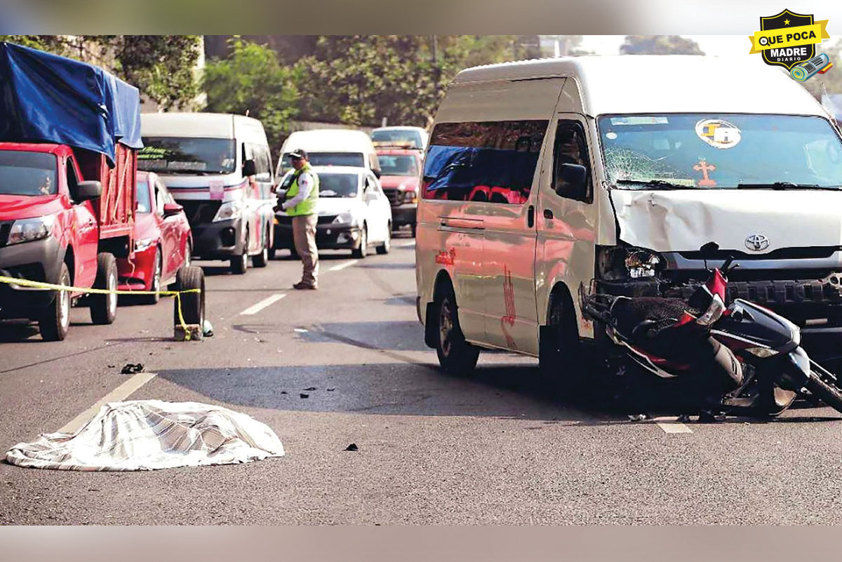 LO SUBIÓ A LA MOTO SÓLO PARA MORIR