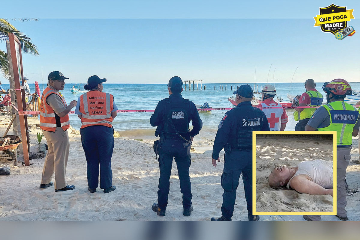 TURISTA ENTRÓ AL MAR Y SE FUE AL MÁS ALLÁ