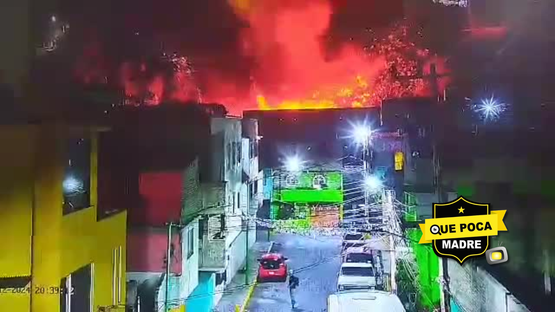 ESTÁ CON MADRE EL INCENDIO EN LA CDMX