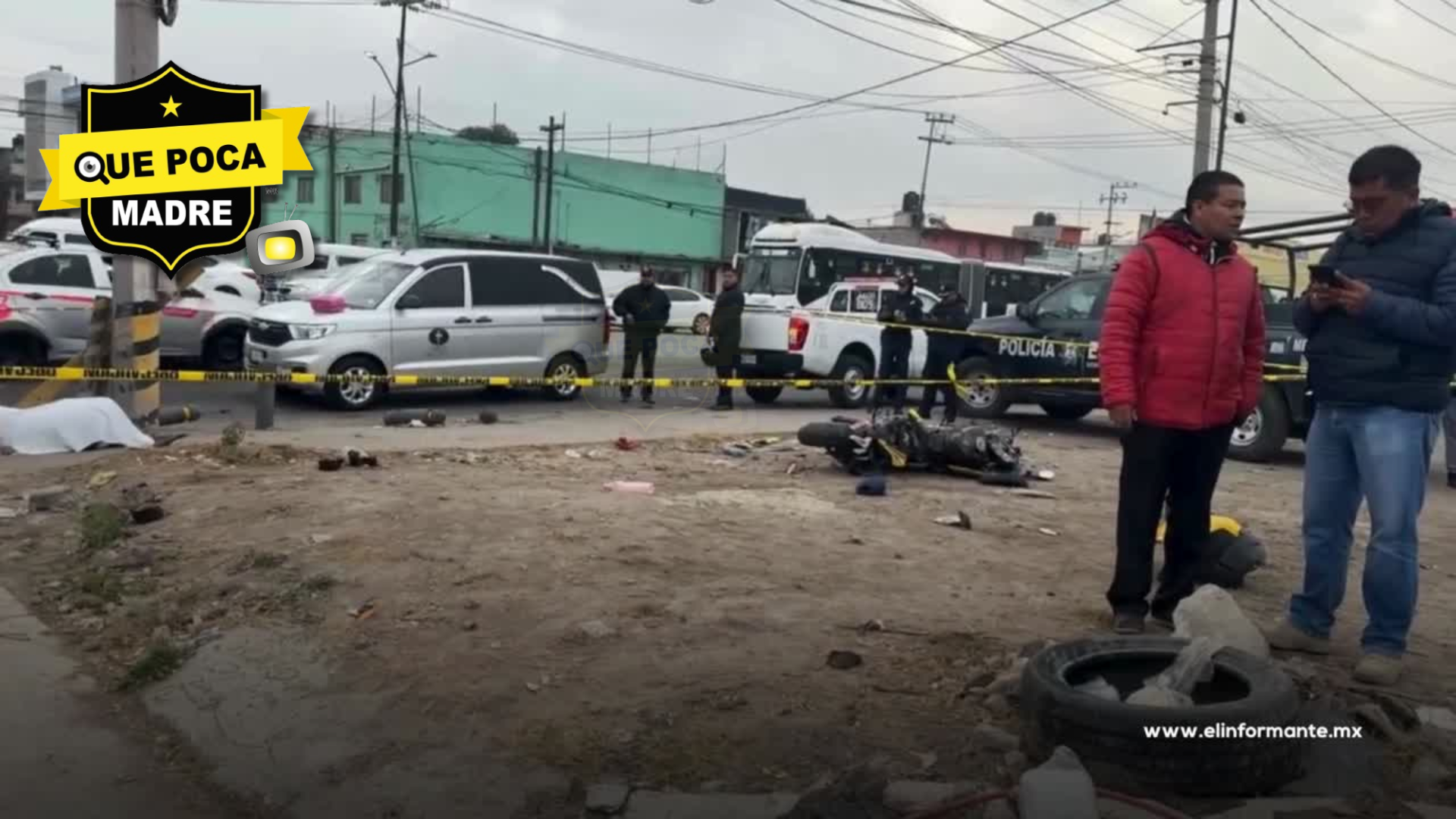 ‼#Lamentable‼ MOTOCICLISTA MUERE TRAS APARATOSO ACCIDENTE EN ECATEPEC 🏍💀