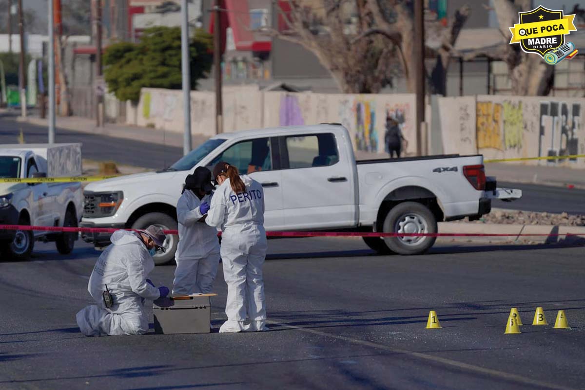 EN MEXICALI UN HOMBRE FUE MANDADO CON SAN PEDRO A PUNTA DE BALAZOS