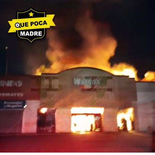 ‼️INCENDIO EN LA TIENDA WALDOS DE ZONA CENTRO ‼️🔥🚨