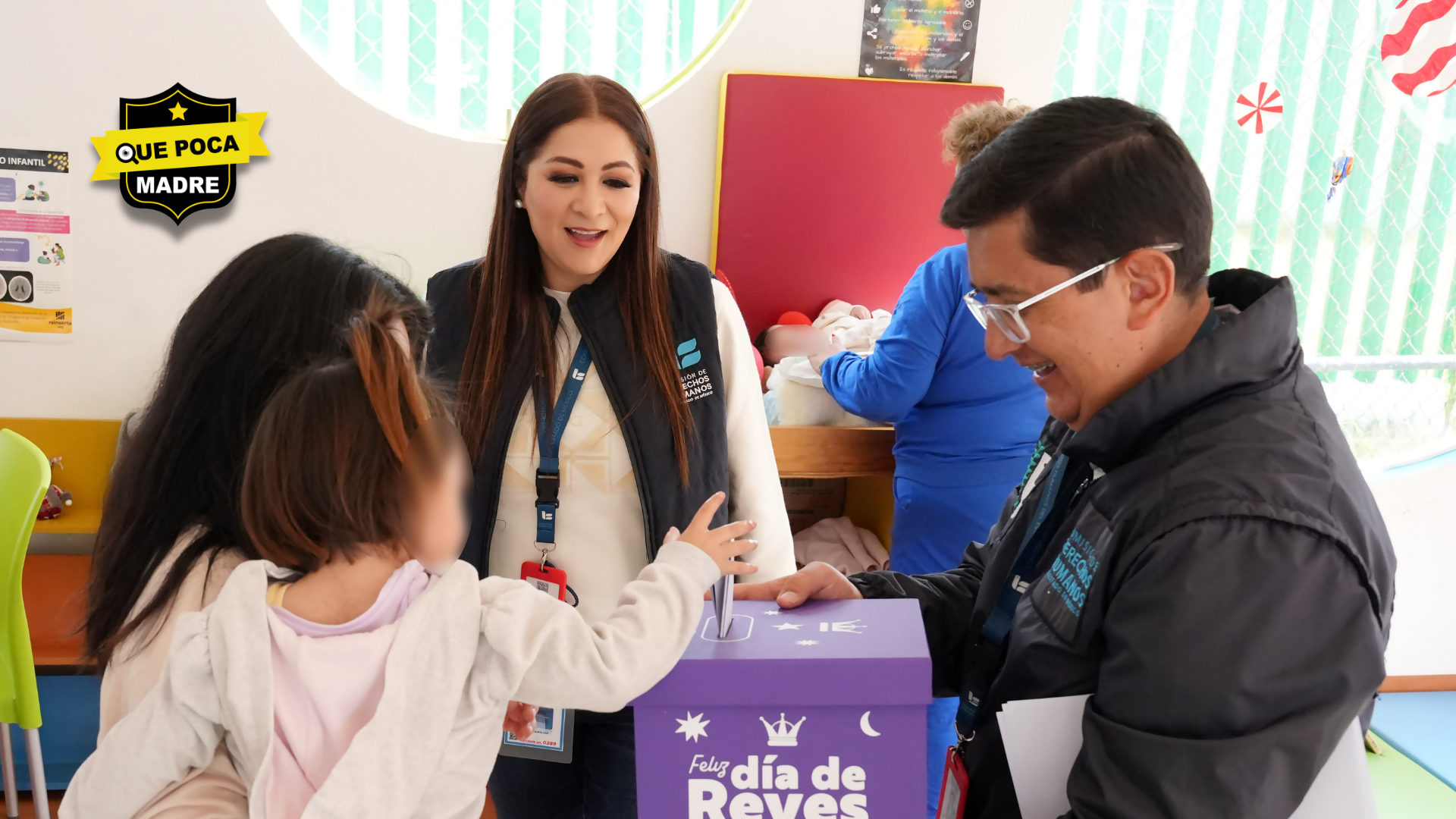 REYES MAGOS COLABORAN CON LA CODHEM PARA LLEGAR A CENTROS PENITENCIARIOS