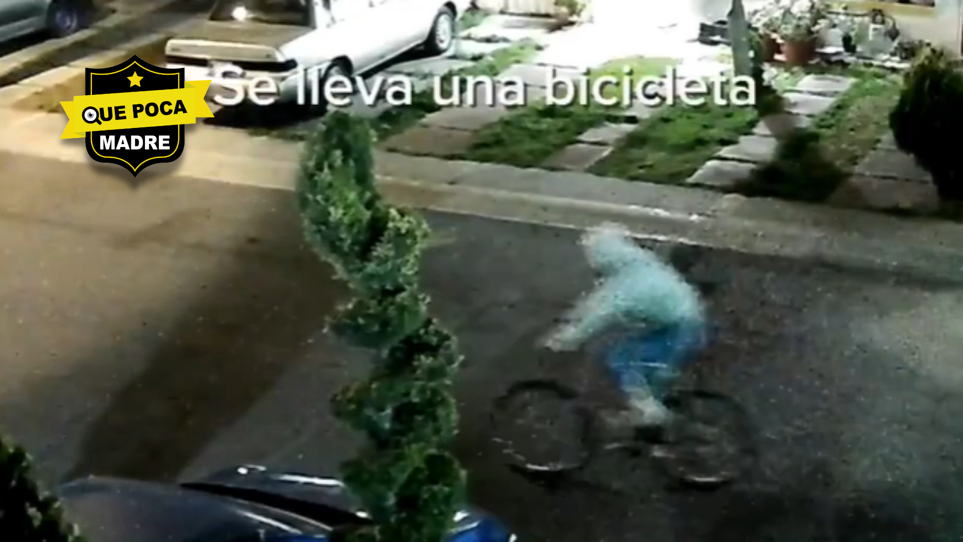 #Video | DENUNCIAN ROBO DE UNA BICICLETA EN EL ESTADO DE MÉXICO 