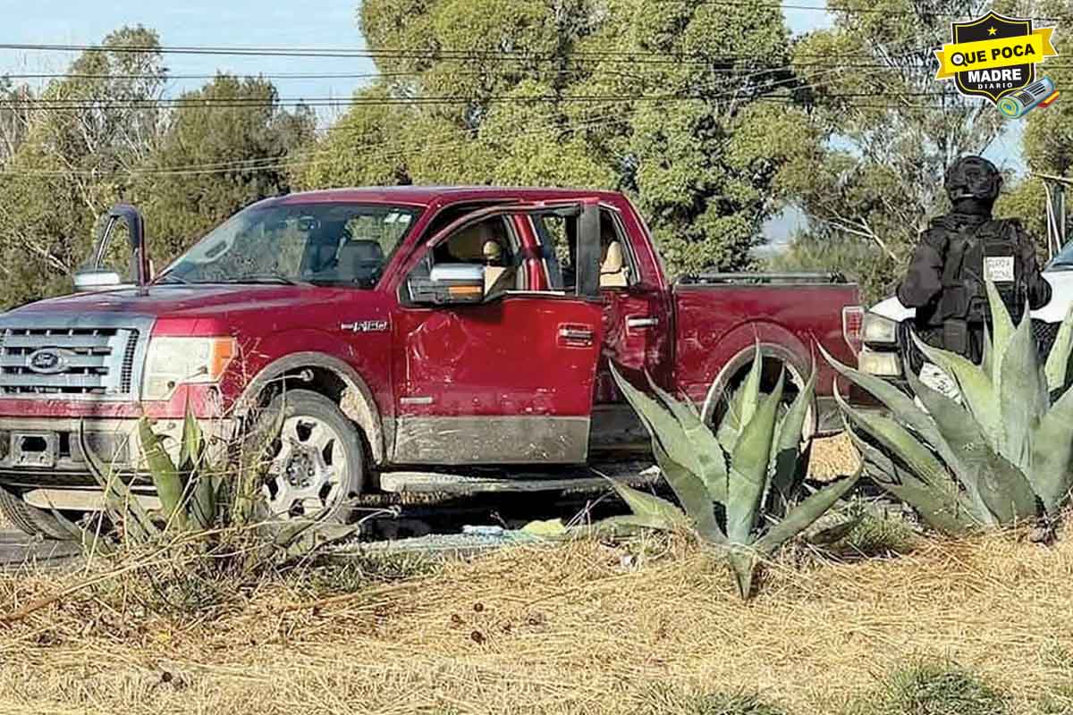 “TOPÓN” ENTRE GRUPOS ARMADOS DEJA 7 MUERTOS Y VARIOS DETENIDOS EN ZACATECAS