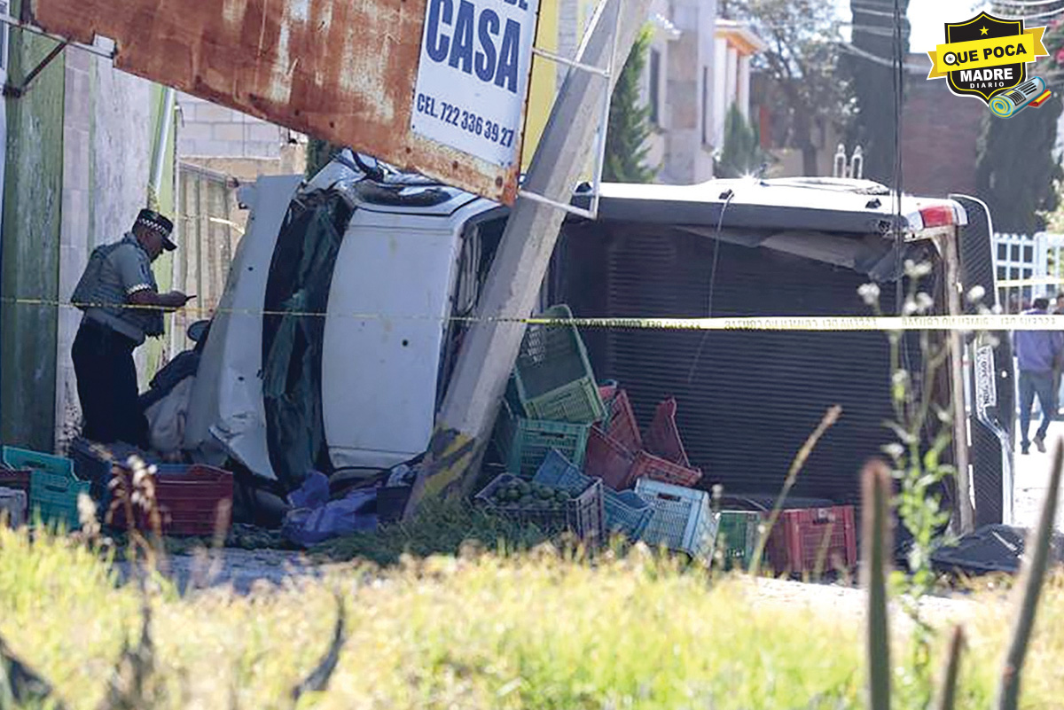 ¡FUE EMBESTIDA POR UNA BESTIA! UNA MUJER MUERE DESPÚES QUE LA IMPACTÓ UNA CAMIONETA EN TOLUCA