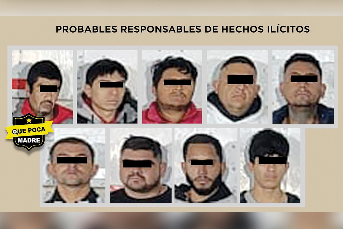 Más barato por docena… Agarran a grupo de ladrones de transporte de carga