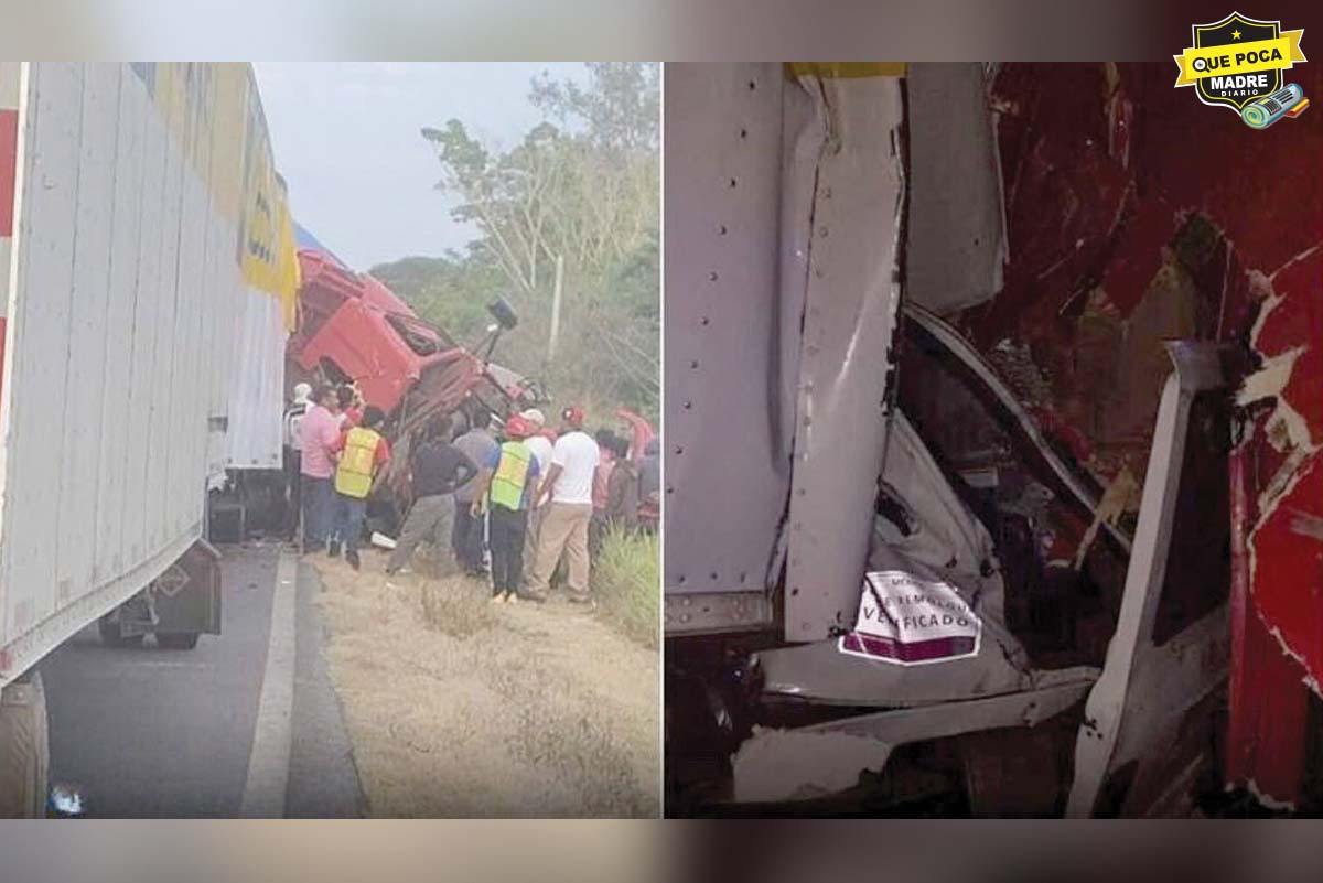 MUEREN DOS EMPLEADOS DE COPPEL EN TRÁGICO ACCIDENTE DE CARRETERA DE VERACRUZ