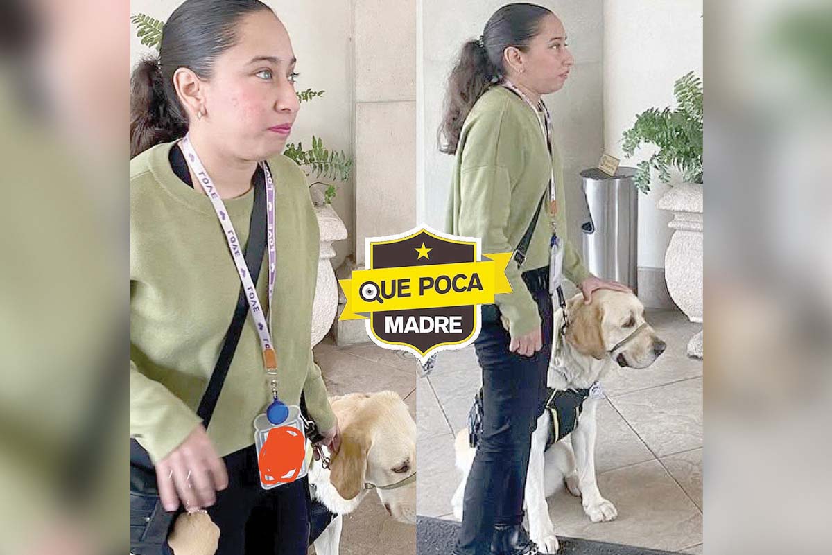 ¡Qué poca madre! Discriminan a débil visual en hotel de Monterrey