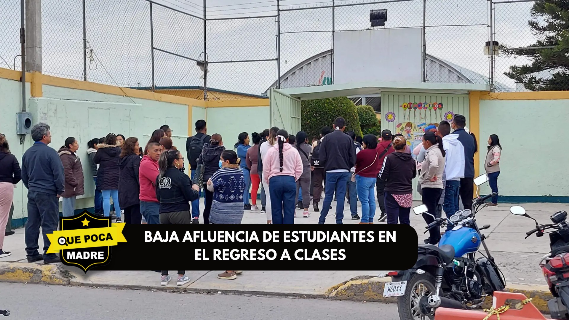 ¡NI LA MITAD! ESCUELAS DEL #Edomex VACÍAS EN EL PRIMER DÍA DE CLASES 👩‍🏫🎒