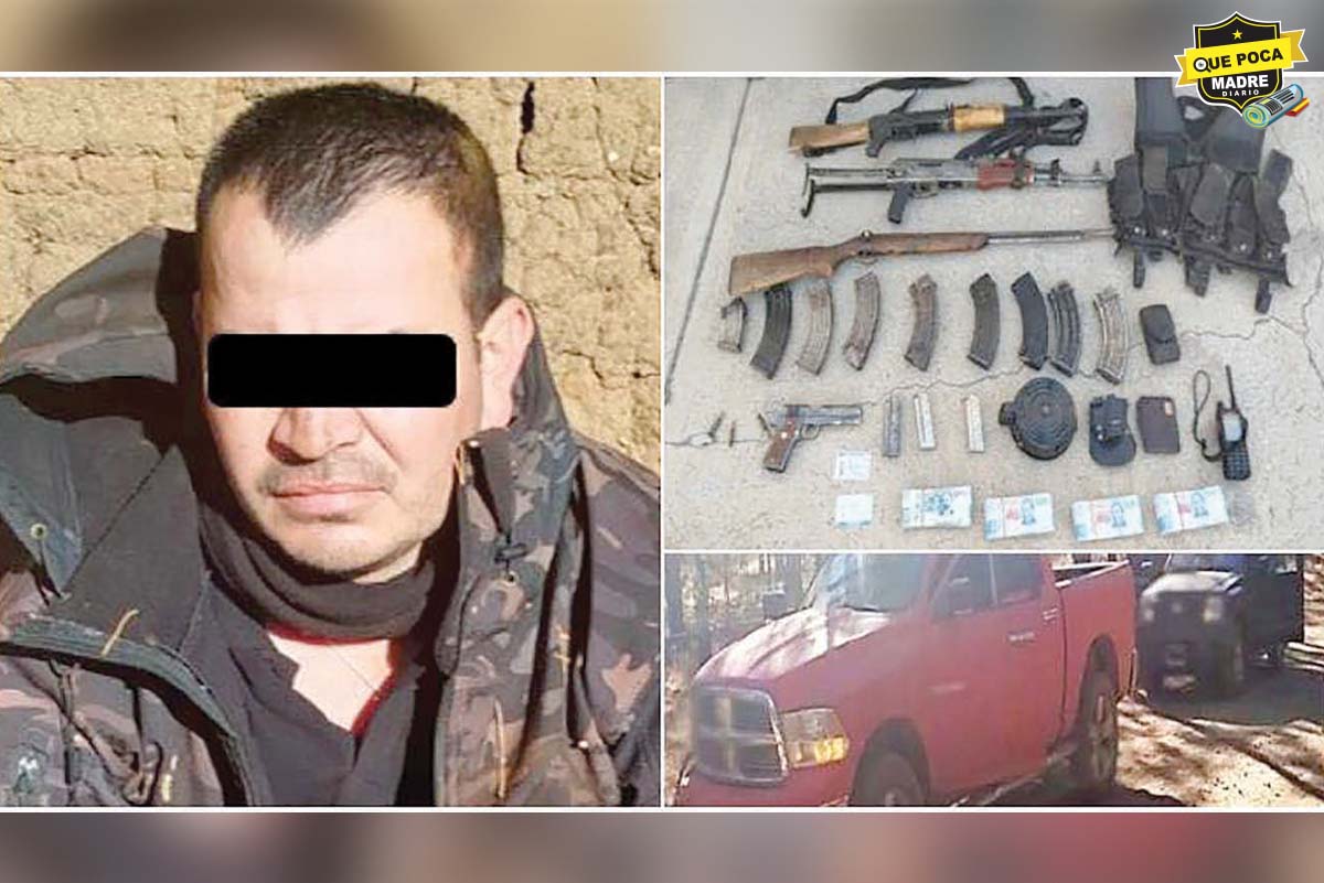 CAE “EL PALAPAS”, PRESUNTO LÍDER CRIMINAL EN CHIHUAHUA