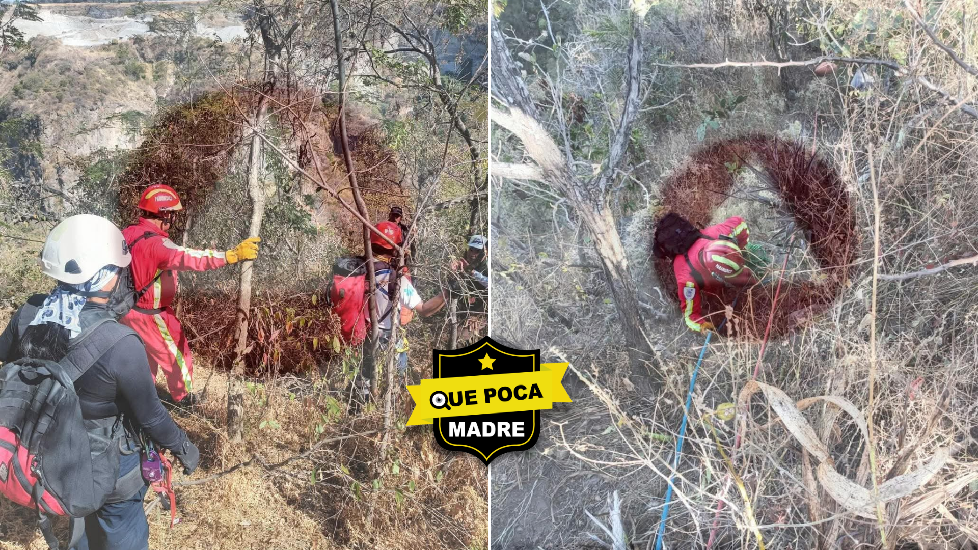 LOCALIZAN CUERPO SIN VIDA EN EL FONDO DE UNA BARRANCA EN ZACUALPAN