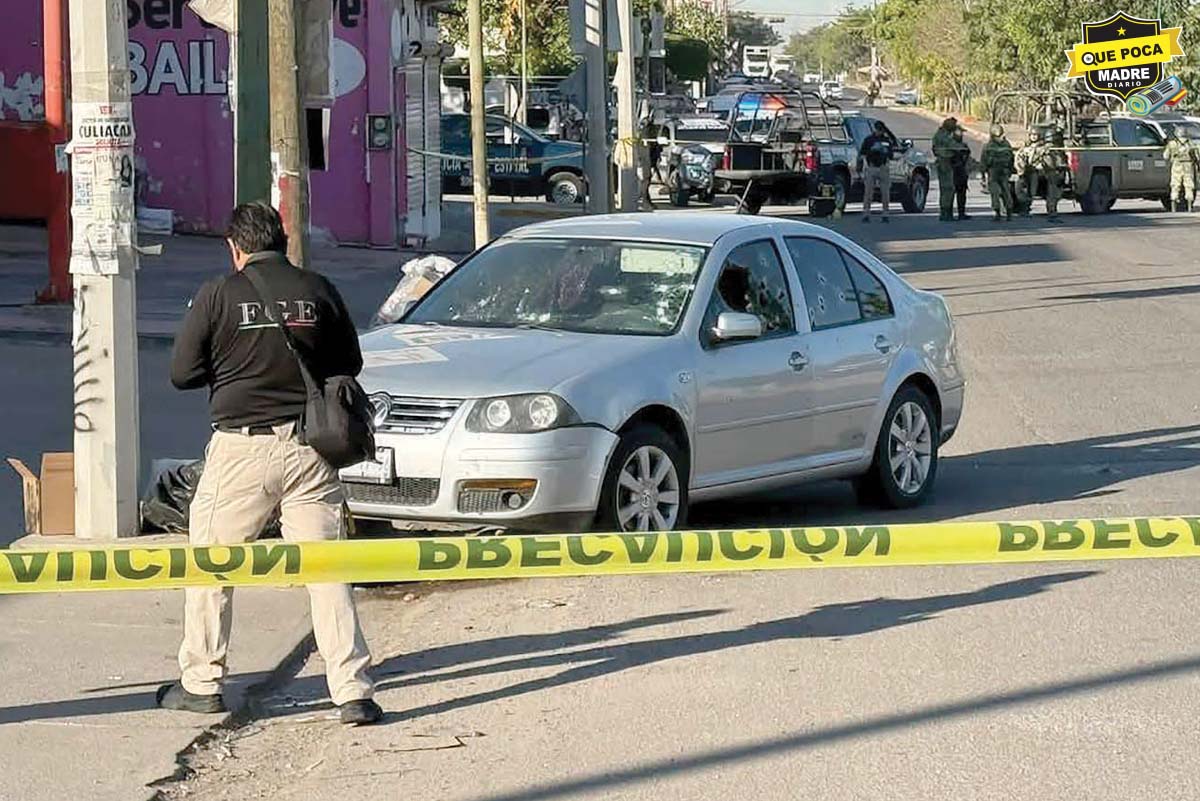 EJECUTAN A PLOMAZOS A COMANDANTE MUNICIPAL DE CULIACÁN