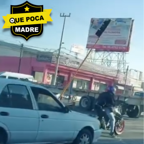 ‼️TRÁILER SE LLEVA SEMÁFORO EN LA MÉXICO-PACHUCA‼️🚛🚦✖️