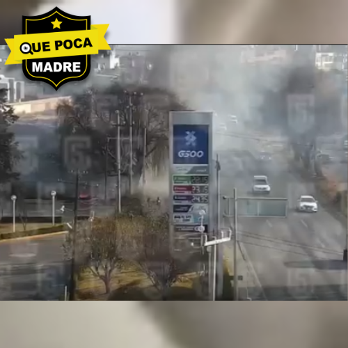 ‼️SE CAPTA CORTINA DE HUMO EN LA CARRETERA MEXICALCINGO – METEPEC‼️🔥💨