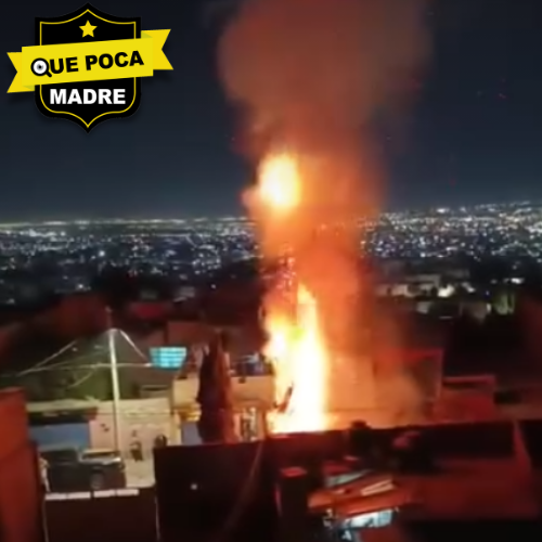 ‼️ÁRBOL EN LLAMAS EN ECATEPEC ‼️🔥💥