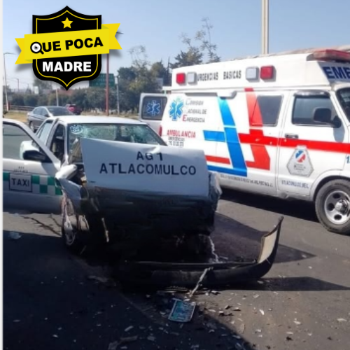 ‼️TERRIBLE ACCIDENTE DEJA 4 PERSONAS LESIONADAS‼️💥🚕