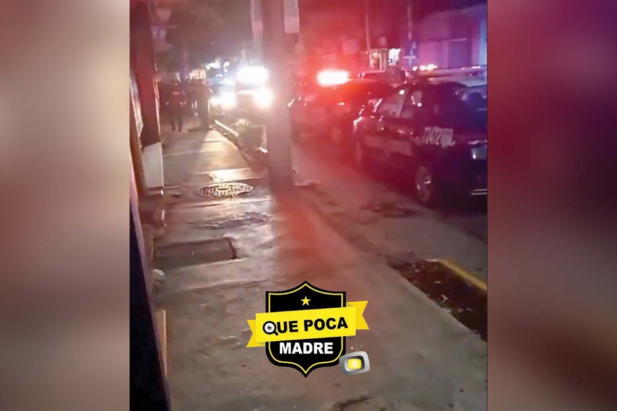 ¡TIROTEO EN PLENO CENTRO DE VILLAHERMOSA! Civiles armados atacan a patrulla en la calle Águila