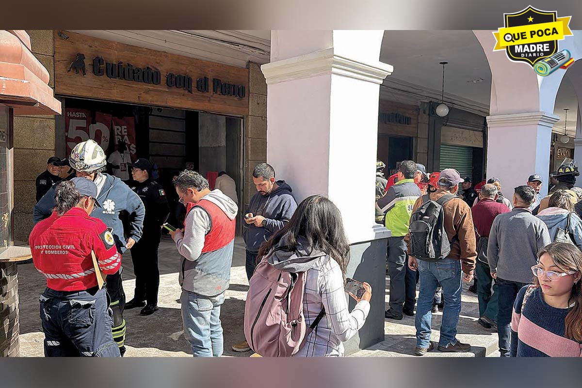 ¡EXPLOSIÓN SORPRENDIÓ EN EL CENTRO DE TOLUCA!