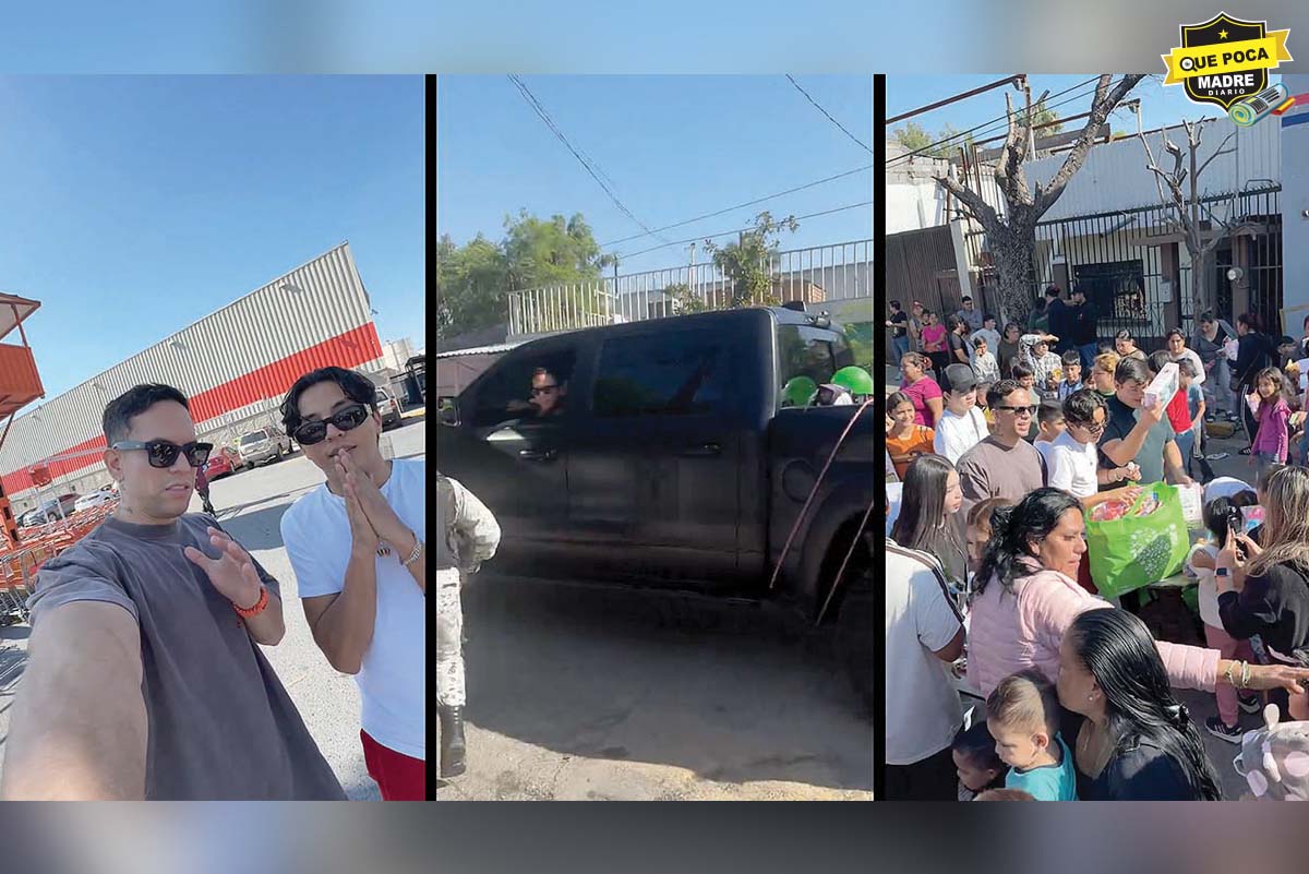 ¡FUERON DETENIDOS PELIGROSOS… INFLUENCERS! IBAN A REGALAR JUGUETES A NIÑOS EN NUEVO LEÓN